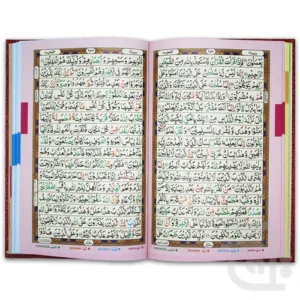 Holy Quran Tajweedi 16 Line With Rose Box 876-7GLTB-RED - Image 2