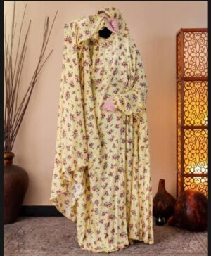 Namaz Chadar Full Coverage with Sleeves + Niqab - Image 2
